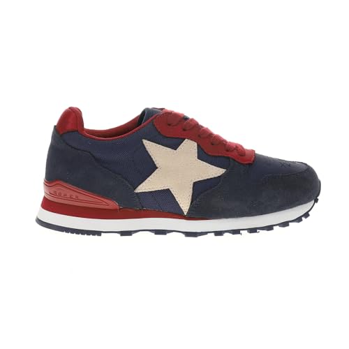 ROPER Womens Giddyup Embroidered Lace Up Sneakers Shoes Casual - Blue