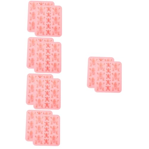 SOIMISS 5sets Frog Shape Silicone Candy Mold for Chocolate Cake and Dessert DIY Baking for Mousse Jelly and Cookies for Home and Professional Use 2pcs*5