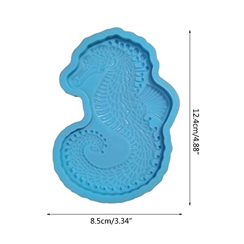 FEIBIZI MK803 DIY Crafts Jewelry Decor Epoxy Resin Cup Mat Mold Coaster Casting Silicone Mould Jewelry Craft (Color : Silicone Mold) - Image 4