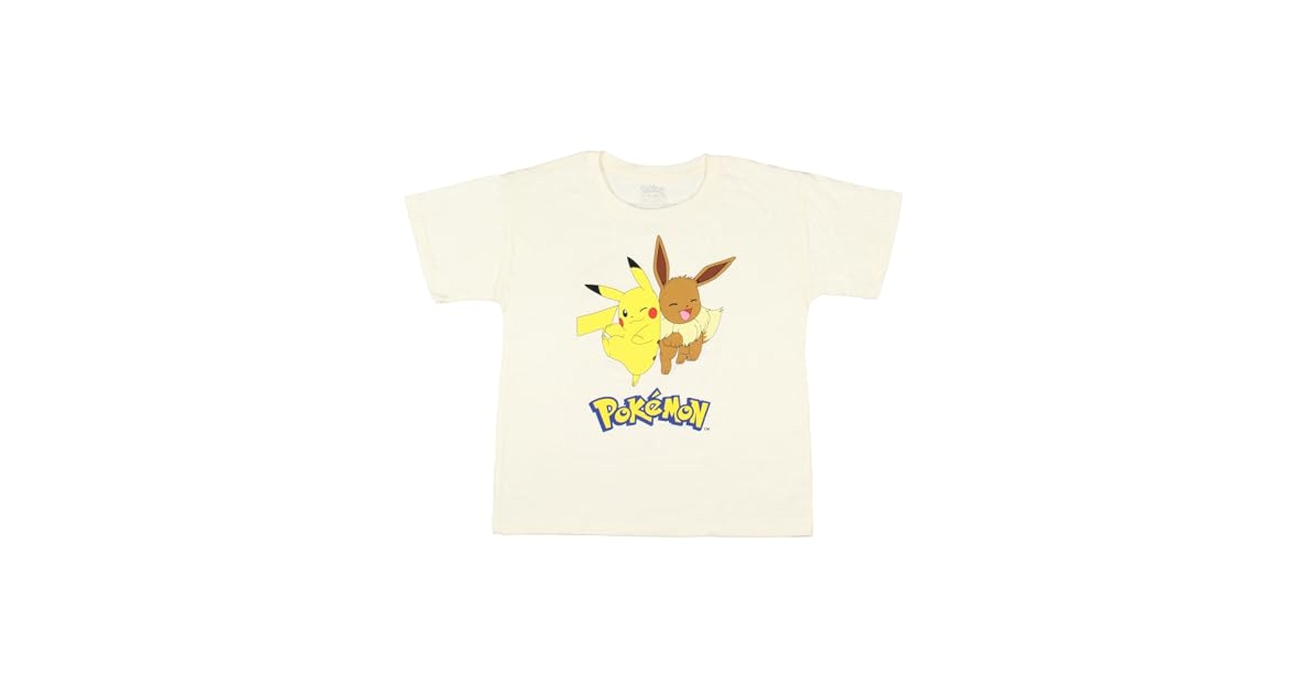 Amazon.com: Pokemon Girl's Pikachu And Eevee Kids Graphic