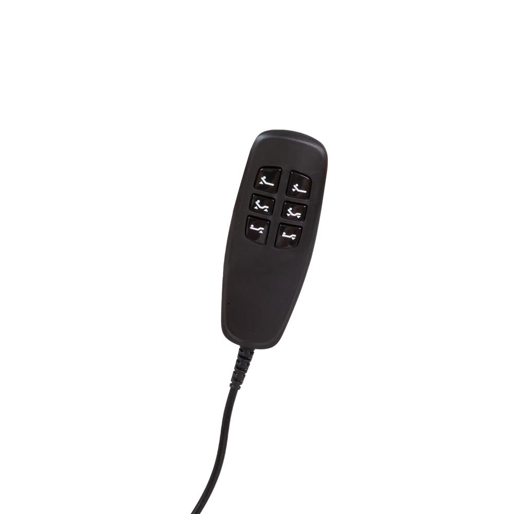 Comprarredo Rete ortopedica elettrica motorizzata in legno di faggio naturale con regolatori di portanza, due motori indipendenti, batteria di emergenza e telecomando, singola 80x190