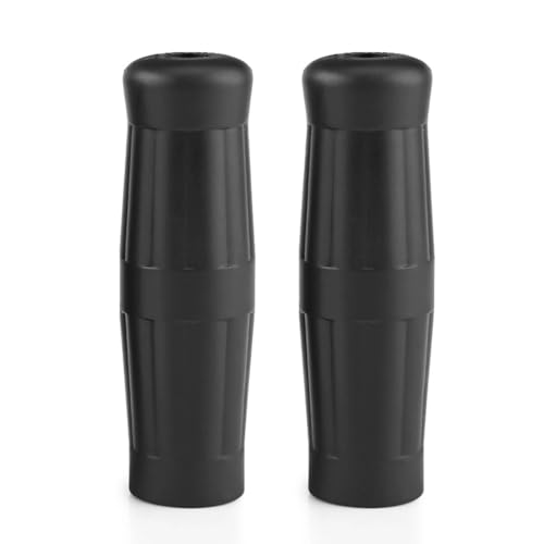 Poignées guidon moto et vélo vintage universelles 1" à 7/8" en pack de 1 paire