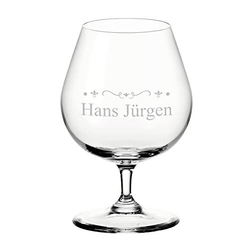 Leonardo Cognacschwenker graviert mit Wunschmotiv - spülmaschinenfest - Weinbrand, Whisky, Cognac - Mann, Papa, Opa - Geburtstag, Weihnachten, Jubiläum - Motiv Ornament