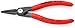 Produktbild Knipex Präzisions-Sicherungsringzange für Innenringe in Bohrungen grau atramentiert, mit rutschhemmendem Kunststoff überzogen 140 mm 48 11 J0