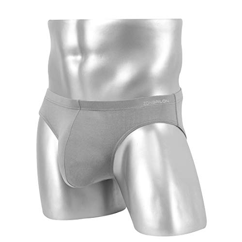 Cuecas masculinas de bambu respiráveis, macias, leves, com cintura baixa, Multi-01, Large