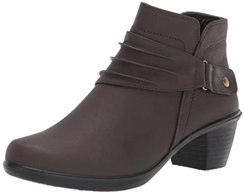 Bottine Damita marron : soulagez vos pieds sensibles avec le chaussant large 12 Wide