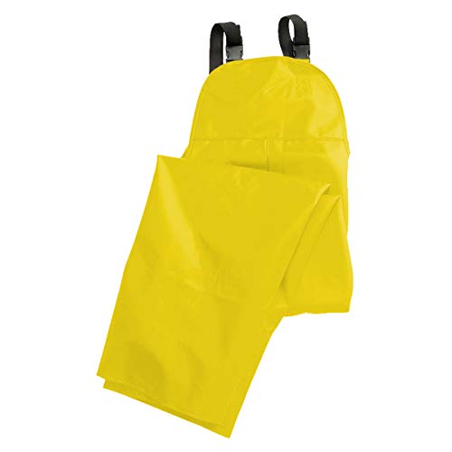 Quinault Heavy Duty Rain Bibs (XLarge, Yellow)