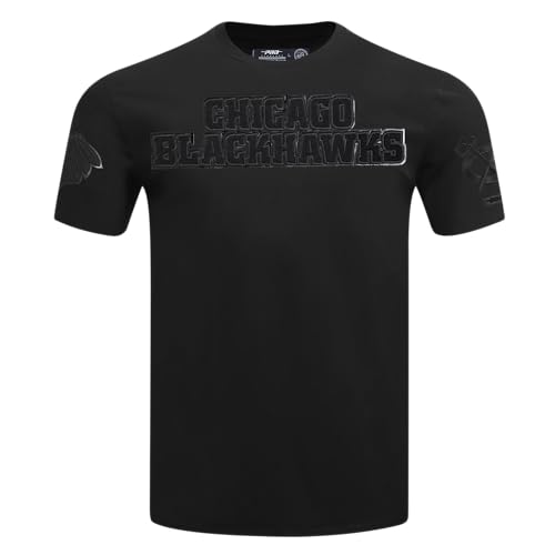 Camiseta NHL Pro Standard de algodón negro para hombre en talla M