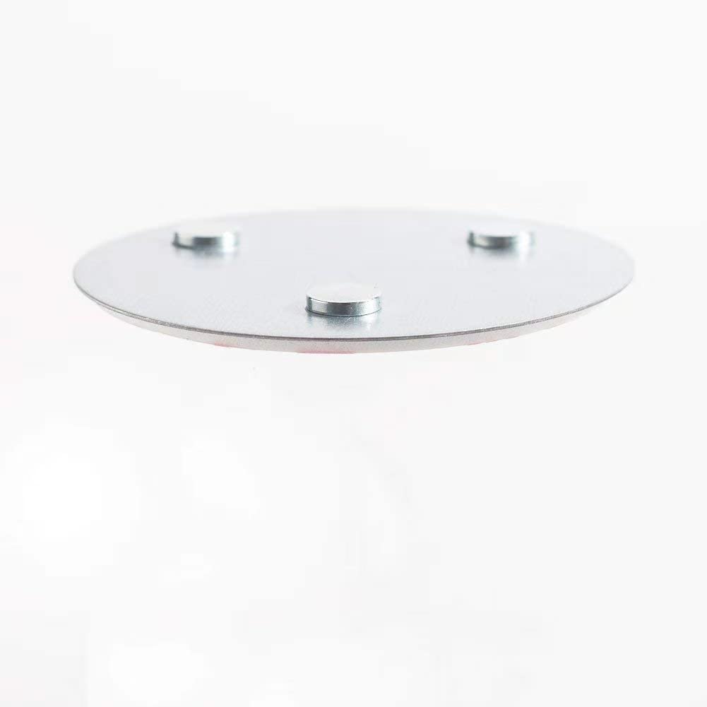 50x EWANTO Magnetisches Befestigungs-Pad für Rauchmelder 70 mm Durchmesser Halterung für Feuermelder 3M Klebepads mit extra starker Magnethalterung selbstklebend schnelle einfache Montage ohne Bohren