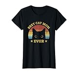 Best Cat Mom Mama Vintage Kätzchen Katzenspruch