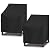 Arcedo 2 Pack Waterproof Patio Chair Covers, UV Resistant Outdoor Lounge Chair Covers for Outdoor Furniture, All Weather Protection - 27”W x 34D” x 32”H, Black