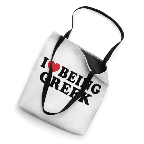 Bolso tote I Heart Being Greek y I Love Being Greek miniatura 2