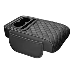 Glugahrif Auto Armlehnen Deckel mit Getränkehalter