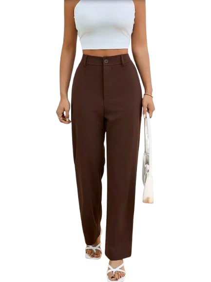 Image of CasualWear Regular Solid Trouser for Women, Trouser for Girls