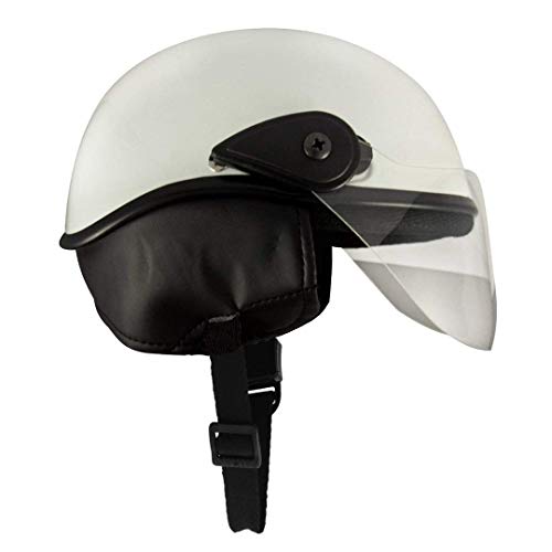 Image of Sage Square Multi-Purpose Half Helmet for Men, Women (Non-Motorized) (White Glossy)
