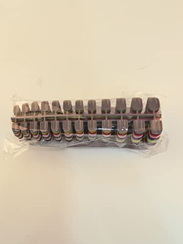 Unghie Finte EBANKU 912 Pezzi Moda Ballerina Puro