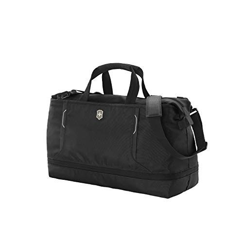 Victorinox Werks Traveler 6.0 XL Weekender Bag with Zipper Expansion, Black, 14.2-inch