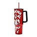 Bioworld Dr. Seuss Teacher of All Things Vacuum Insulated 40 Oz Stainless Steel Tumbler with Leak-Proof Lid & Ergonomic Easy-Carry Handle for School or Home