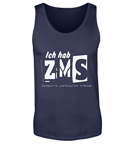 Débardeur Homme J'Ai ZMS. Mastrubation forcée t-shirt sans manches noir