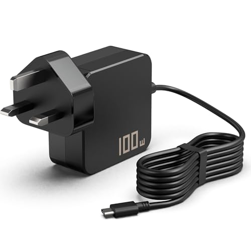 Jippofu 100W USB Type C Laptop Charger Compatible with Lenovo ThinkPad MSI InnJoo HP Dell Surface Asus Acer MacBook Pro/Air 16 15 14 13 Inch 2016-2025 iPad 90W 65W 45W Power Adapter
