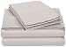 AmazonBasics 400 Thread Count Sheet Set - Queen, Stone Grey