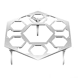 Design multi-trous : conçu avec plusieurs trous, ce cuiseur vapeur en acier inoxydable vous permet de cuire jusqu'à six œufs à la fois, garantissant une cuisson uniforme pour des résultats parfaits à chaque fois.