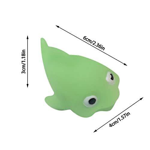 Visspeelgoed voor kinderen, met ledlicht, watergeactiveerd badspeelgoed, visspeelgoed, verlichting, watervisspeelgoed… - Image 3