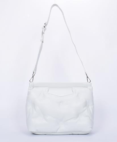 Image of Premium Italian Leather Tote Bag for Women - 100% Genuine Leather Handbag. Crossbody Bag with Detachable Strap