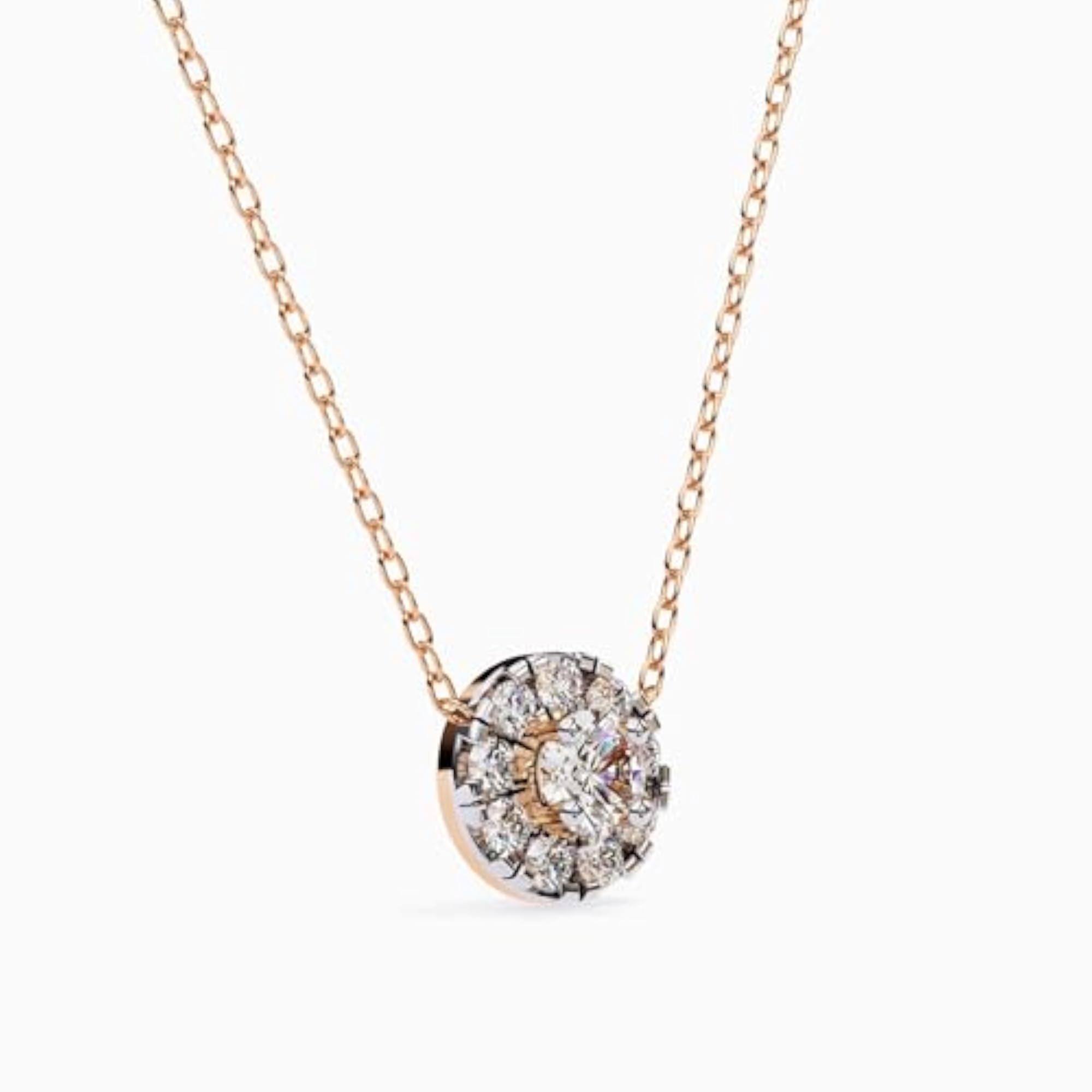 Women's Sterling Silver Pendant with Certified Lab Grown Diamond