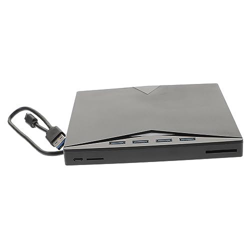 Housoutil Multi-Functional ROM Type-c 3.0 External DVD Burner USB 3.0 DVD ROM Burner Portable Computer Drive