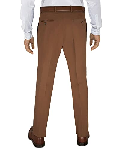Tommy Hilfiger Mens Tate Office Business Pants Brown 40/302