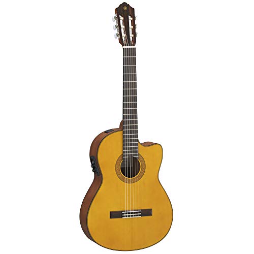 Image of Yamaha CGX122MSC Classical Acoustic-Electric Guitar, Solid Spruce Top