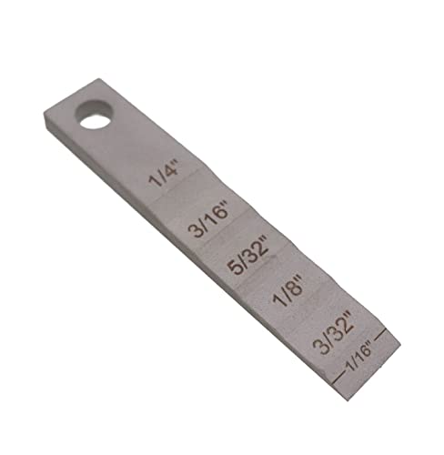 B&B Pipe 2130 Stepped Pipe Wedge (Small) 3/4" Width X 4" Length For Pipe Fitting Welding #TOP22