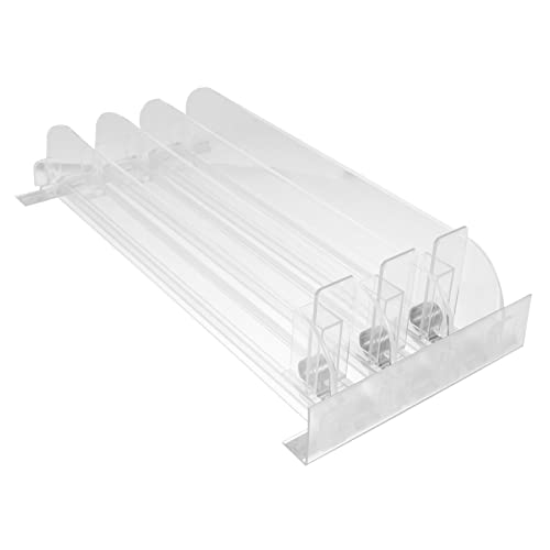 NAMOARLY Automatic Drink Dispenser for Fridge Soda Holder Pusher Bottle Organizer Space Saving Design