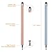 Stylus (7 Pcs), 2-in-1 Stylus Pen for Touchscreen, High Precision and Sensitivity, Stylus Pen for iPad/iPhone/Samsung/Android Smartphone and Tablets, Compatible with All Touchscreen (Multicolor)