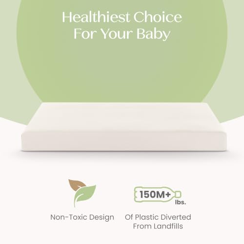 Delta Children CleanEarth Certified Organic Crib and Toddler Mattress – GOTS Certified, Non-Toxic Breathable Baby Mattress - Regulates Temperature, 10-Year Warranty - image 6