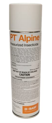 BASF PT Alpine Pressurized Insecticide Spray for Ants Cockroaches Bed Bugs Non-Repellent for Crawling or Flying Insects Ready to Use 14 Ounce