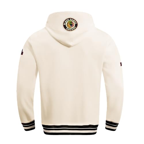 Image of Pro Standard Men's NHL Retro Classics Brushed Back French Terry Pull Over Hoodie
