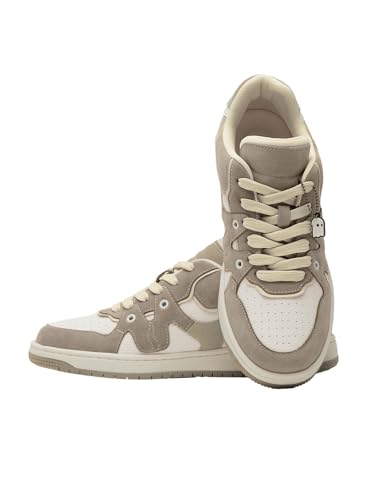 The Souled Store Urban Blaze: Latte Men and Boys Lace Up Low Top Sneakers The Souled Store Urban Blaze: Latte Men and Boys Lace Up Low Top Sneakers