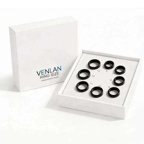 Image of Venlan S925 Great Wall Pattern Smart Ring for Men & Women, Vital Health Ring with Sleep Tracker, Fitness Tracking, Heart Rate & HRV Monitor, Waterproof Smart Health Ring