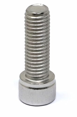 Image of iexcell 5 Pcs M12 x 35mm Thread Pitch 1.75 mm Stainless Steel 304 Hex Socket Head Cap Screws Bolts Kit