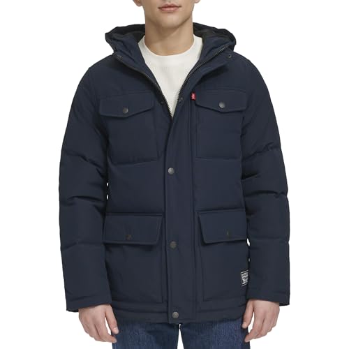 Image of Levi's Men's Arctic Cloth Quilted Performance Parka