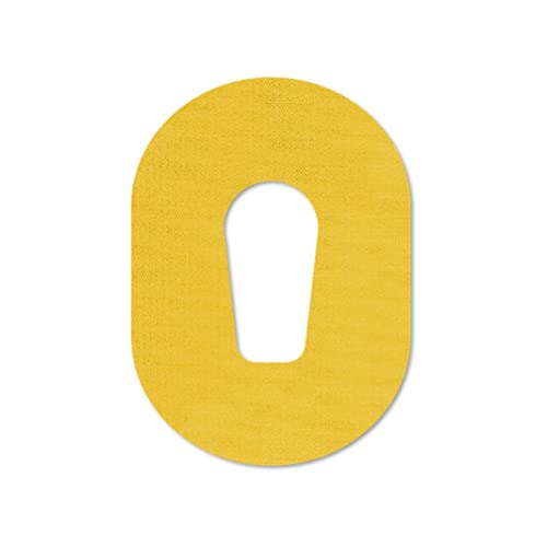 MySweetStitch - 10 x Dexcom G6 Patches, Overpatch diameter 70 x 55mm, Waterproof, Breathable, Skin-Friendly, Made in Germany, Yellow - Image 2