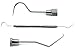 Dental Explorer 23/17a Endodontic Probe Double Ended Diagnostic Instrument