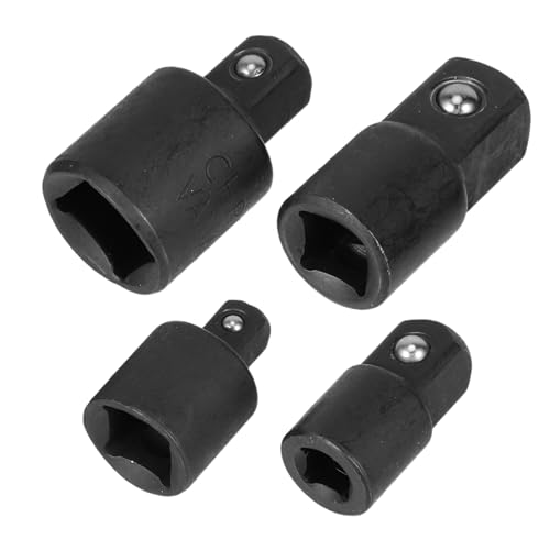 Cabilock 4 Piezas Adaptador de Enchufe para Llave Carraca Juego Reductor de Zócalos de para Herramientas de Vehicular y Llave de