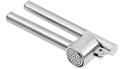 OWAREY Espremedor de Alho Amassador Inox Tambor Removível