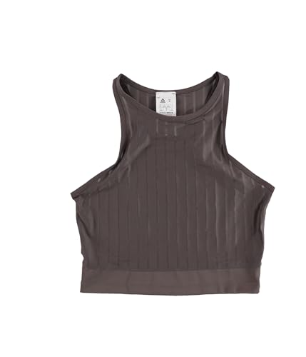 Débardeur court Reebok femme crop top brassière de sport noir