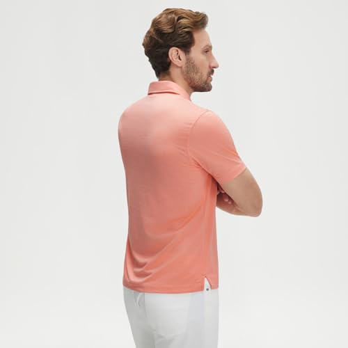 Camiseta polo para hombre M MAELREG, manga corta, ultra ligera, suave, de rendimiento y secado rápido, con protección UPF 30+ miniatura 3