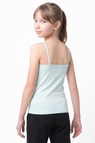 Image of Kurve Girl's Sleeveless Tank Top - Stretch Undershirts Cami Camisole, UV Protective Fabric, Rated UPF 50+ (Made in USA)