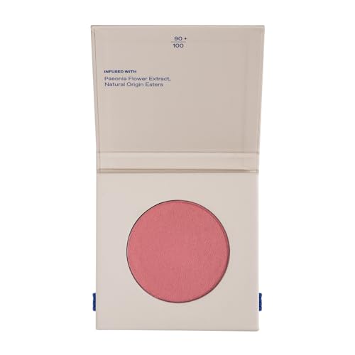 KORRES Natural Fresh Blush Dusty Rose 03, ultra-cremiges Puder-Rouge mit samtiger Textur, Finish mit Satin-Touch für einen natürlichen Glow, mit Pfingstrosenblüten-Extrakt, vegan 4,5 g